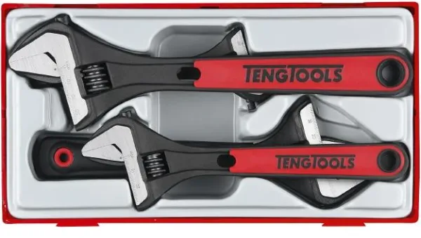 Teng Tools skiftenøkkelsett TTADJ04, 4 deler